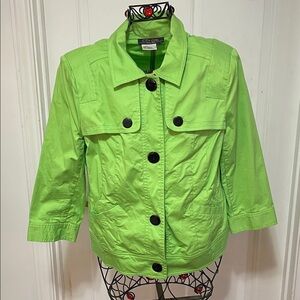 🍋‍🟩🍋‍🟩🍋‍🟩BOGOHO 🍋‍🟩🍋‍🟩🍋‍🟩City Girl Lime Green Jacket-Medium